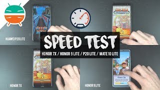 SPEED TEST: Huawei P20 Lite VS Honor 9 Lite VS Huawei Mate 10 Lite VS Honor 7X!