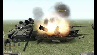 Igetfer's Mod for MoW AS2. T-72 shot HE shell