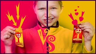 Скрепыш батл между Оторвышами и Влюбленышами! Алине попались редкие скрепыши из Магнита!