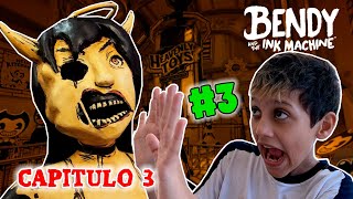 BENDY AND THE INK MACHINE : CONHECENDO ALICE ANGEL E BORIS THE WOLF - CAPITULO 3 (PARTE 3)