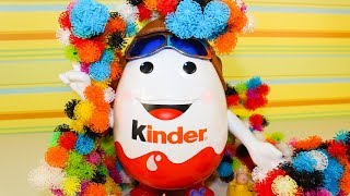 Мультики для детей Игрушки Киндер Сюрприз Свинка Пеппа Мультфильмы для малышей про машинки