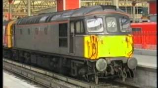 class 33 33116 14.15 Waterloo-Salisbury 13.12.90