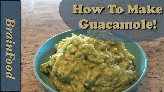 Easy 5 Ingredient Guacamole!