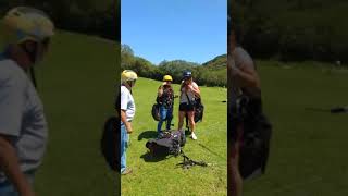 El piloto que llevó a Natalia Vargas, con una cámara en su mano, minutos antes del accidente