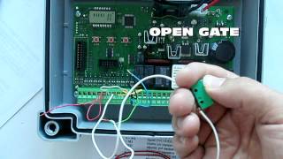 How to program a automatic gate (new)
