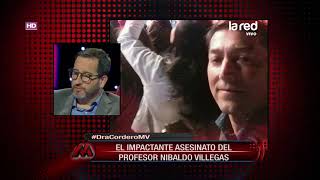 Dra. Cordero se refiere a los presuntos asesinos del profesor Villegas: "Son unos psicópatas fríos"