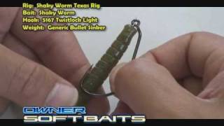 Shaky Worm - Owner Soft Baits by Owner Hooks