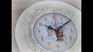 Рукодельная Лавка Ольги Суховой - МК "Настенные часы".