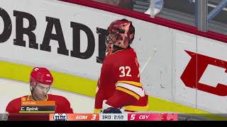 NHL 20 Be a pro Golie #1 ( Game misconduct )