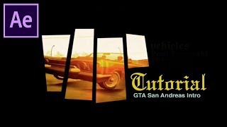 Grand Theft Auto: San Andreas Intro Animation Tutorial - After Effects