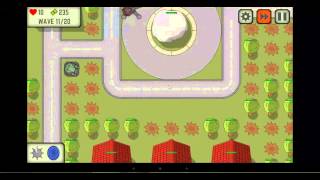 Tactic Defense Level 13 tower defence walkthrough
