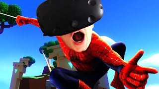 SPIDERMAN IN VR !! | Windlands ( HTC Vive)