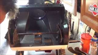12-1-13 Toro Powerlite how to change paddles, scraper, belt idler and spark plug
