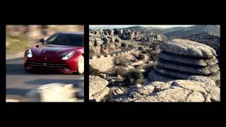 Ferrari F12 Berlinetta driving action, slow motion and sound - official reveal promo