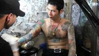 hinh xam kin 2 tay - kin nguc - kin lung - full - tuan body tattoo
