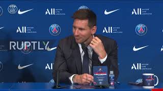 France: "We"re going to enjoy a lot" - Messi sends message to PSG fans after signing contract