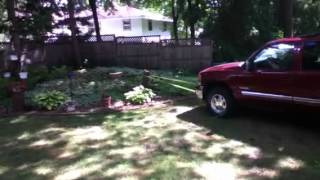 Pulling tree out with thetyis