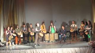 DRUM'N'PIPE - Африканские барабаны (Джембе) - 2 Часть