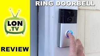 Ring Doorbell Review - WiFi Doorbell / camera security system with Internet intercom