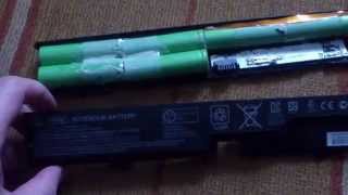 Разобранная батарея ноутбука HP 620