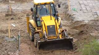 JCB 3CX-nakládání Tatry 815