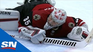 Darcy Kuemper Leaves With Injury During Coyotes Vs Wild Game