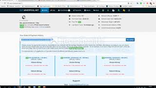 Майнинг EXP На MINERPOOL.NET.