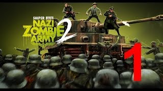 Sniper Elite Nazi Zombie Army 2 часть 1 "Чистилище". Элитный снайпер против зомби фашистов