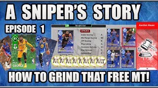 HOW TO SNIPE IN THE NEW AUCTION HOUSE AND GRIND THAT FREE MT IN NBA 2K18 MYTEAM!