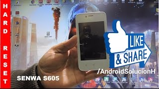 Senwa S605 Hard Reset Desbloqueo de Contraseña