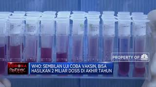 WHO Berharap Vaksin Covid-19 Siap Akhir Tahun
