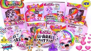 LOL Surprise Unboxing! СЛАЙМ!BABY UNICORN SURPRISE POOPSIE SLIME Sparkly Critters Распаковка