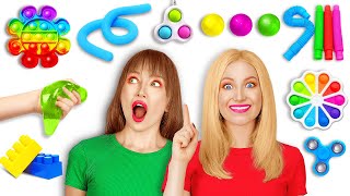 POP IT DIY, KIAT DAN TRIK MEMUASKAN || Ide Pop It dan Kerajinan Aneh yang Seru oleh 123 GO Like!
