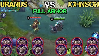 URANUS vs JOHNSON FULL ARMOR - WHO WILL WIN???