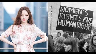 ❌也说：韩国娱乐圈需要的不是女权，而是社会主义的铁拳