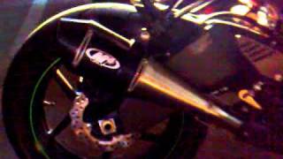 Kawasaki Ninja ZX-6R 2010 M4 SS exhaust carbon