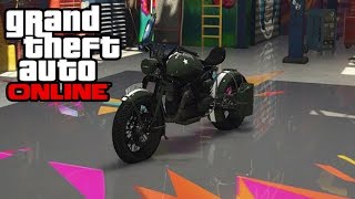GTA Online - Pegassi FCR 1000 Custom Showcase! (BRAND NEW BENNY'S MOTORCYCLE)