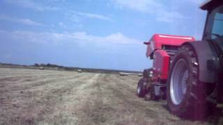 Sianokiszonka 2012. II pokos. DF Agrofarm 420PL, Lamborghini R2.56 Target, Ursus C-360