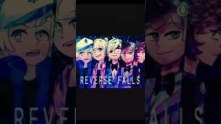 Reverse Fall pines twins (from Gravity Falls)