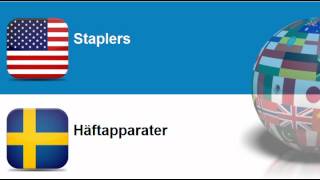 Learn Swedish = Topic = Letter boards or accessories