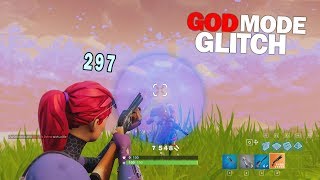 GODMODE GLITCH/TRICK IN FORTNITE BATTLE ROYALE