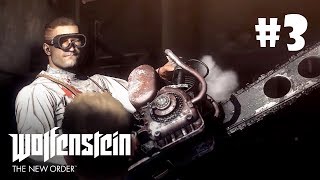 Пытка бензопилой. Тест на чистоту крови ● Wolfenstein:The New Order #3 ❖Прохождение без комментариев