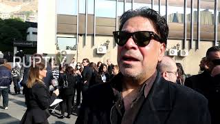 Syria: Dozens bid farewell to legendary singer Sabah Fakhri at funeral procession in Damascus