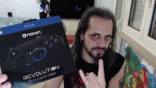 Nacon Revolution Pro Controller Unboxing Italiano By Diablotex [PS4]
