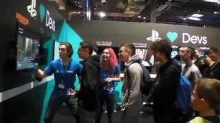 Bandeau TV-B-Gone & µTVBG @ Paris Games Week 2013