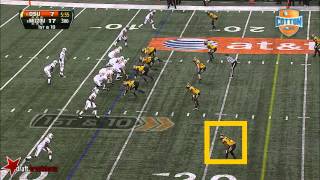 EJ Gaines (CB Missouri) vs Oklahoma State, 2014 Cotton Bowl