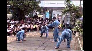 Võ đường VoViNam Phù Đổng khai giảng lớp võ tại Tr.Hoàng Lê Kha