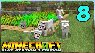 ч.08 - Семейство Волков - Minecraft На Приставке