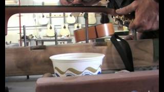 Visite de l'atelier des Guitares Boucher - Part II