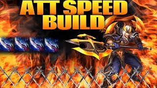 Heroes Evolved: NEW HERO ARES BEST ATTACK SPEED BUILD